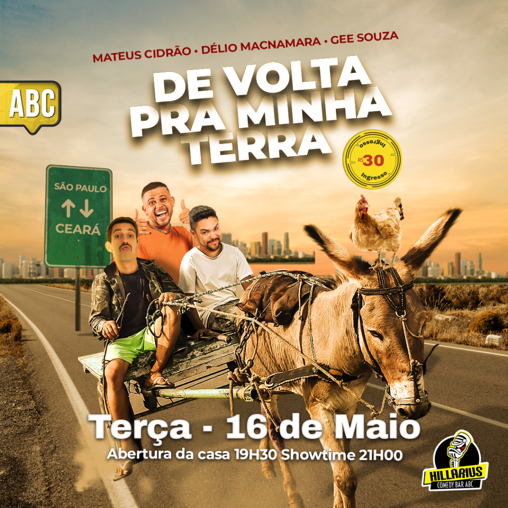 Post Maio Hillarius Abc De Volta Pra Minha Terra Hillarius Comedy Bar